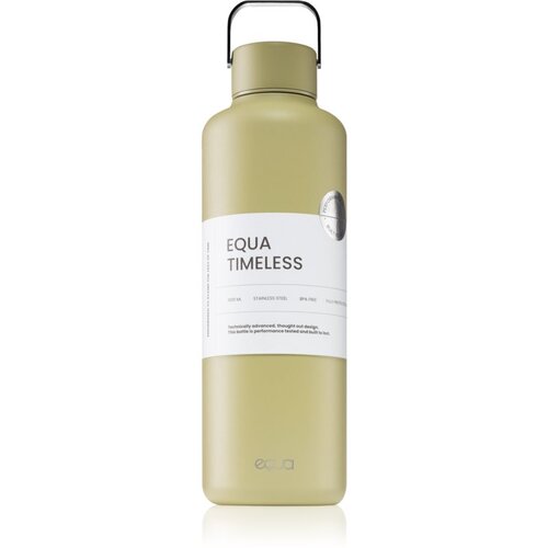 Equa timeless steklenica za vodo iz nerjavnega jekla barva matcha 1000 ml Slike