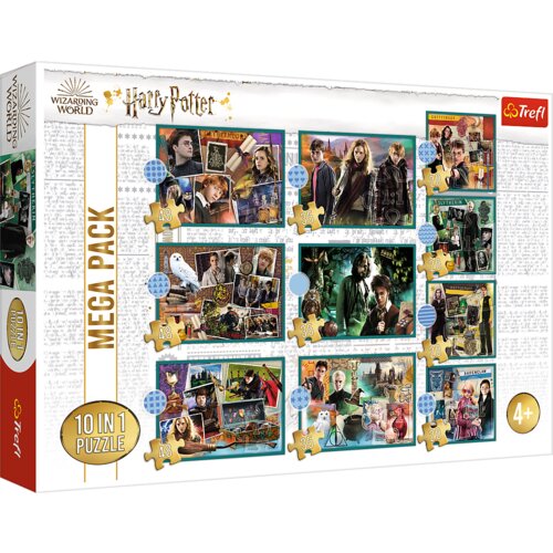Puzzle 10w1 Harry Potter W świecie Harrego Pottera 90392 Cijene