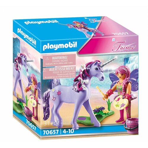 Playmobil fairies vila ukrašava jednoroga Cene