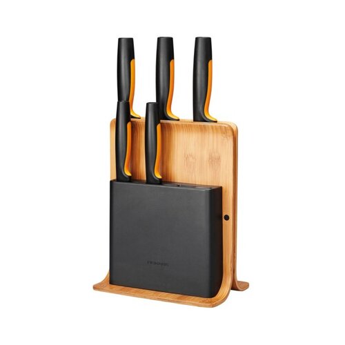 Fiskars FF bambus blok za noževe, 5kom (1057552) Cijene