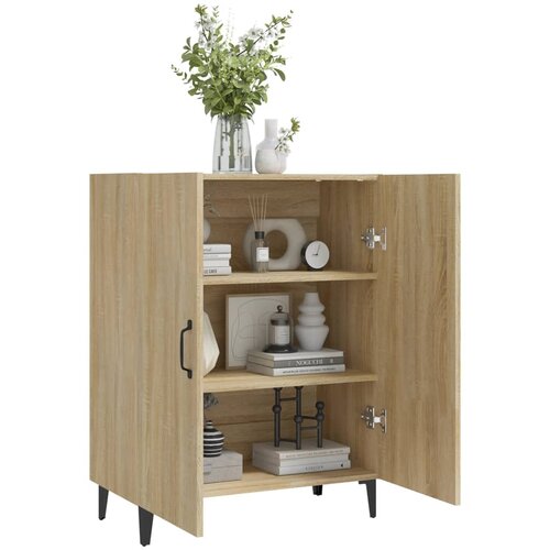  Komoda boja hrasta sonome 70x34x90 cm od konstruiranog drva Smeđa Slike
