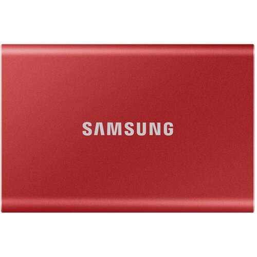 Samsung Portable SSD T7 1TB red MU-PC1T0R/WW Slike