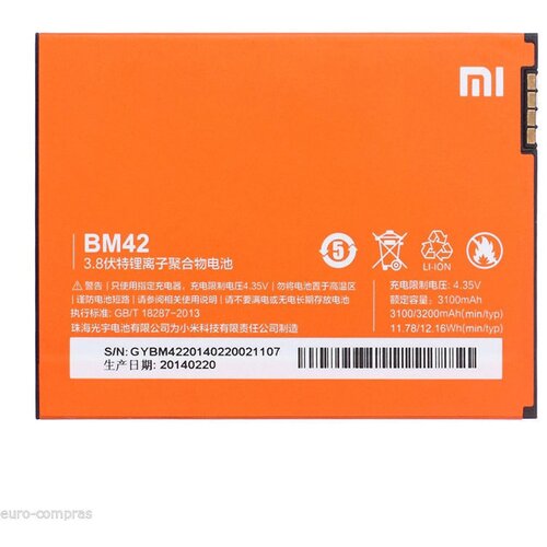 Xiaomi Baterija za Redmi Note, originalna, 3100 mAh Cijene