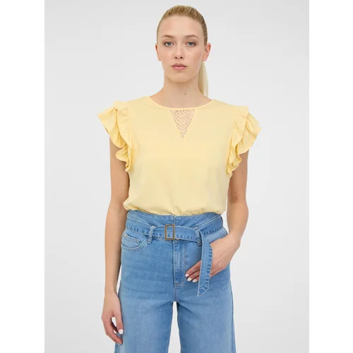 Orsay Yellow women's T-shirt