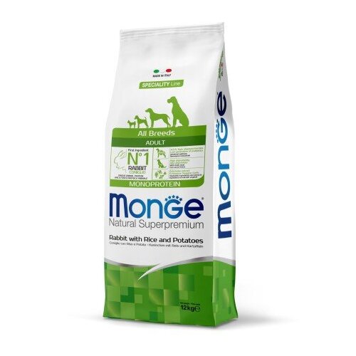 Monge Natural Superpremium Adult Zec sa Pirinčem i Krompirom, 12kg Cene