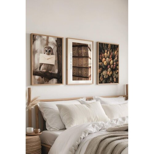WALLXPERT Č-300688 - 3040 set dekorativnih slika u vi&scaron;e boja (3 komada) Cene