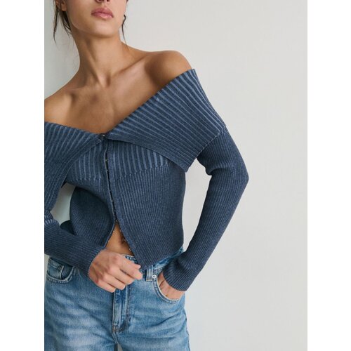 Reserved Ladies` sweater - modra Cene