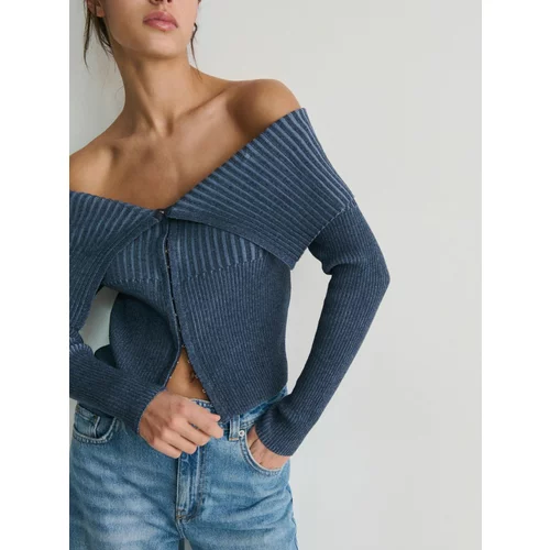 Reserved Ladies` sweater - modra