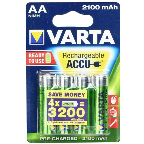 Varta punjiva baterija R6 (aa) 2100 mah 4 kom Slike