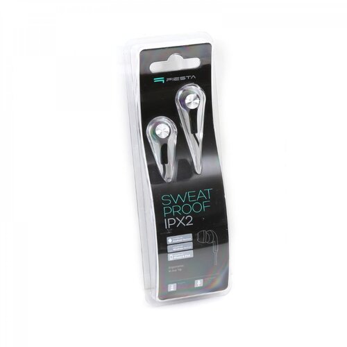 Fiesta in-ear slušalke z mikrofonom, črne Cene