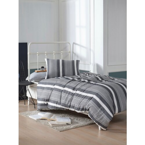 Hanah home set Single posteljine Dakar, 140x200cm, Sivi Slike