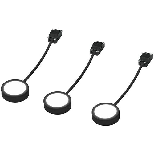 Ledvance Set LED podomarnih luči Spot Puck (Topla bela, Črna) Slike