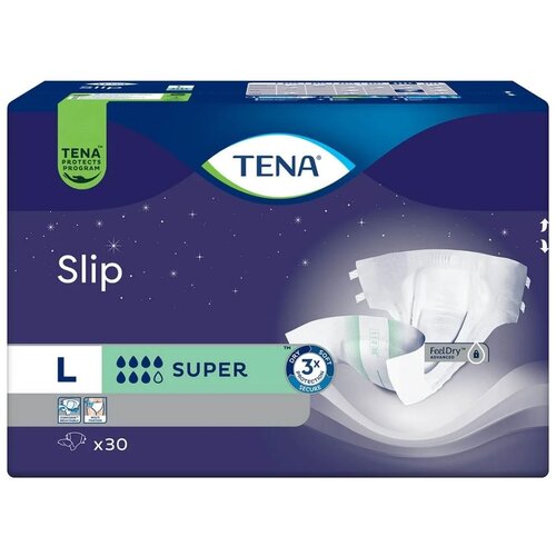 Tena pelene slip super, l, 30 komada Slike