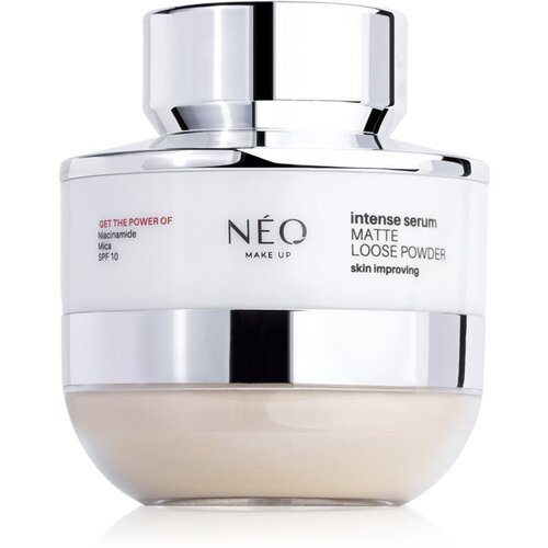 NEO MAKE UP Intense Serum Matte Loose Powder matirajući puder u prahu s aplikatorom nijansa Translucent 10 g Cijene