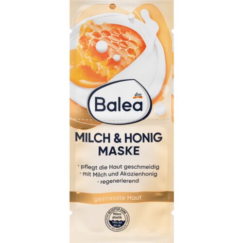 Balea med i mleko- maska za lice 16 ml Slike