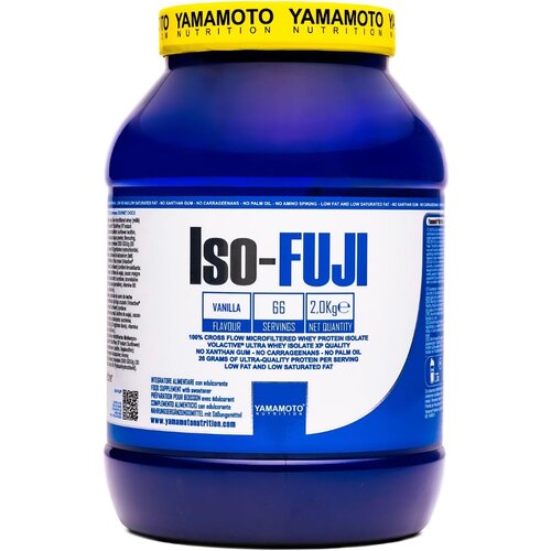 Yamamoto nutrition iso-fuji – izolat proteina surutke visoke čistoće - vanila 2kg Cene