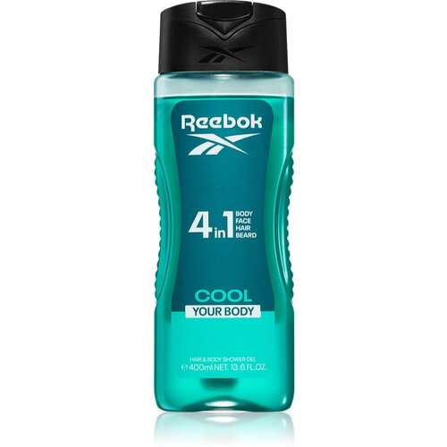 Reebok Move Your Spirit osvežujoč gel za prhanje 4 v 1 400 ml Slike