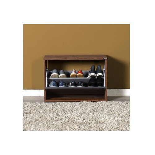 Woody Fashion Stalak za cipele Shc-110-Oa-1, 60x42x30 cm, Smeđa Slike