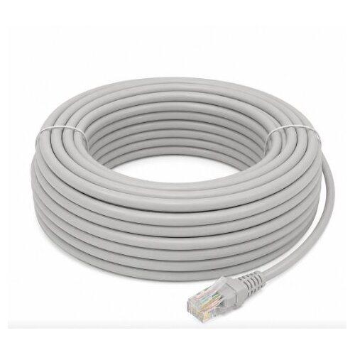Generic UTP Kabl CAT 6A S-FTP 20m &amp;ndash; PoE+, Cu, LSZH, AWG 26/7, Sivi, IP Kamere Slike