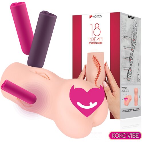 Kokos Dream Koko Masturbator Vibrating Cene