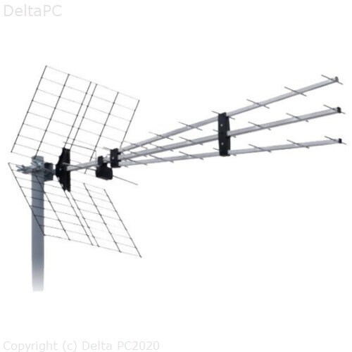 Antena Triplex Loga 43 elemenata aluminij duzina 1190mm Cijene