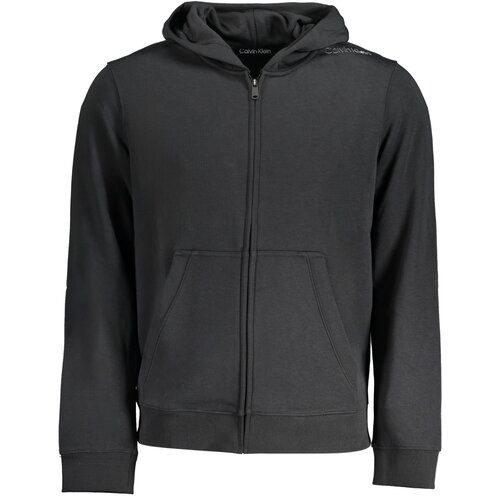 Calvin Klein MEN&amp;#039;S BLACK ZIP-UP SWEATSHIRT Slike