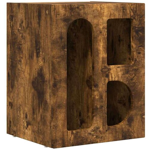  Noćni ormarić 2 pcs Dimljeni hrast 40 x 35 x 50 cm Slike