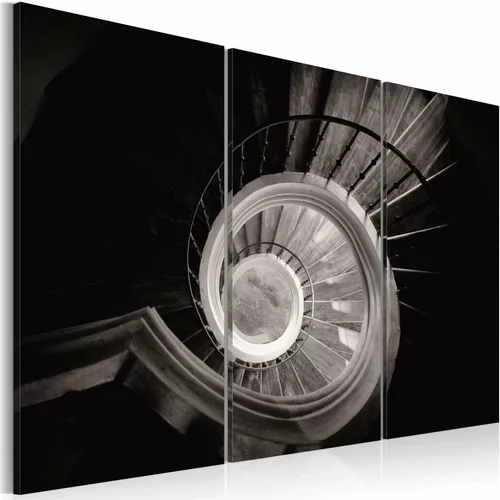  Slika - Down a spiral staircase 90x60