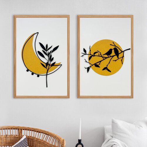 Wallity slika nature&amp;#039;s embrace, 2 dela, 50 x 35 cm Slike
