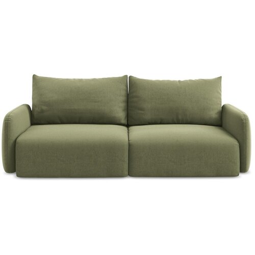 Makamii Zelena bar&scaron;unasti sklopiva/s prostorom za odlaganje sofa 238 cm Kalena &ndash; Cijene