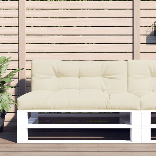  The Living Store Blazine za palete 2 kosa krem blago - Blazina Za Palete, (21487246) Slike