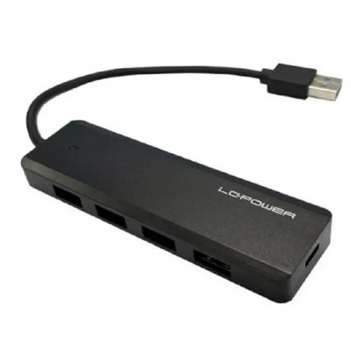 LC-Power USB Hub, 5u1, 2xUSB-A, 2xUSB-C,1xUSB-C za Napajanje, Crni Cijene