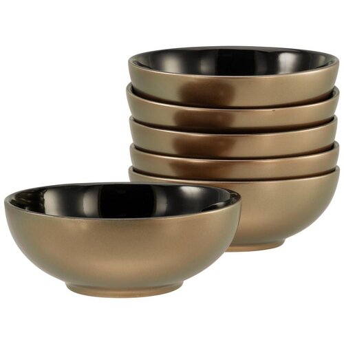Creatable Set Skodelic Za Kosmiče Golden Dayns Black, 6-Delni Slike