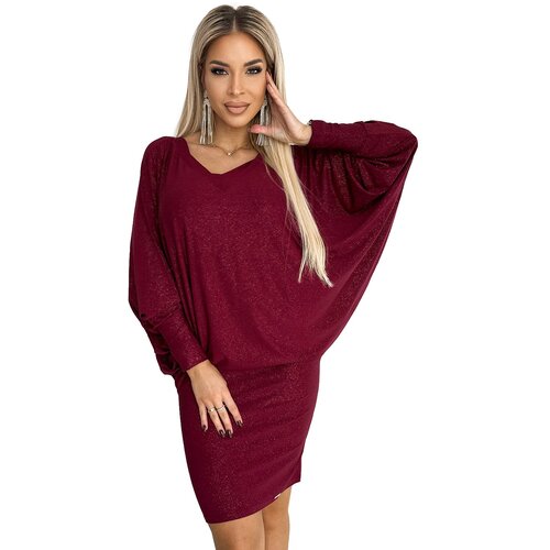 Numoco Bat dress with neckline Slike