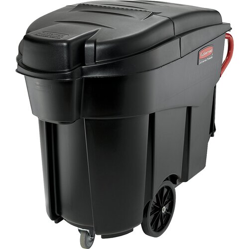 Rubbermaid Pokrov Mega BRUTE® za pomični zbiralnik odpadkov, VxŠxG 267 x 262 x 1250 mm, črne barve Cene