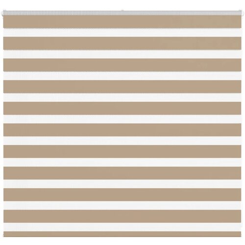 vidaXL Zebra zavesa pe&scaron;čeno rjava 155x100 cm &scaron;irina blaga 150,9 cm poliester, (5000298330) Cene