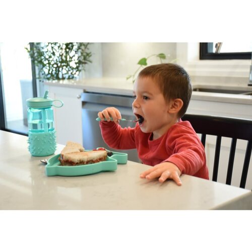Melii Silicone Suction Plate tanjur s vakuumskim držačem Shark 1 kom Slike
