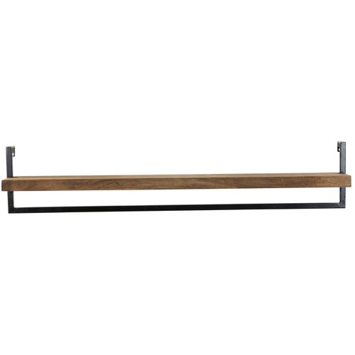 Light &amp;amp; Living Polica od smeđeg drveta manga Maddison - Slike