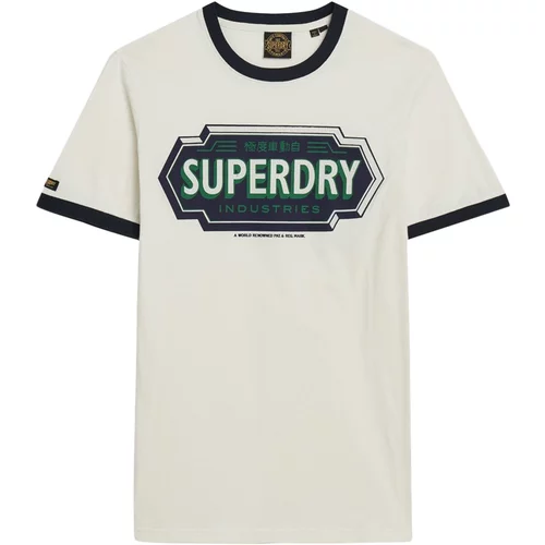 Superdry Majice s kratkimi rokavi 235501 Bela