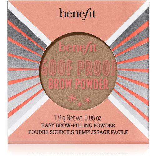 Benefit Goof Proof Brow Powder puder za obrvi odtenek 2,5 Neutral Blonde 1,9 g Slike