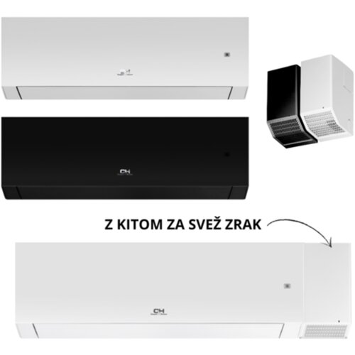 Cooper&amp;amp;amp;Hunter Cooper&amp;amp;Hunter Nature CH-S09FTXAN-BL 2,7kW wifi klimatska naprava, črna barva - Cooper &amp;amp; Hunter Slike