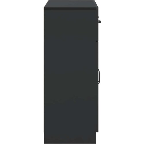  Kreveta s ladicama Crna 66 x 34,5 x 87 cm Konstruirano drvo Slike