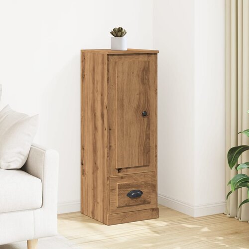 vidaXL Visoka omarica artisan hrast 36x35,5x103,5 cm inženirski les Cene