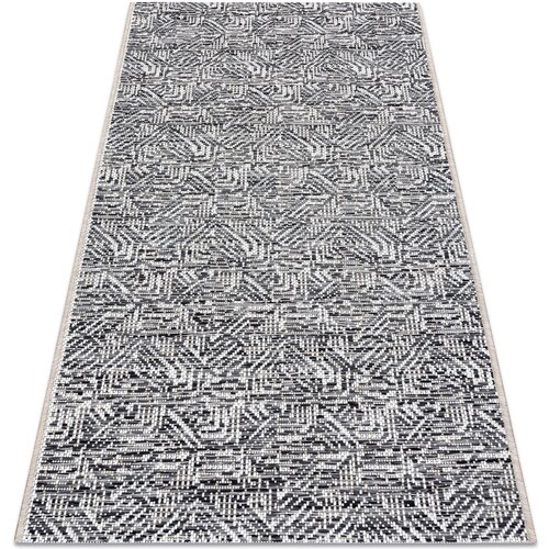 RugsX Preproge Preproga Vrstica SISAL COLOR 47373960 Labirint siv 160x230 cm Siva Cene