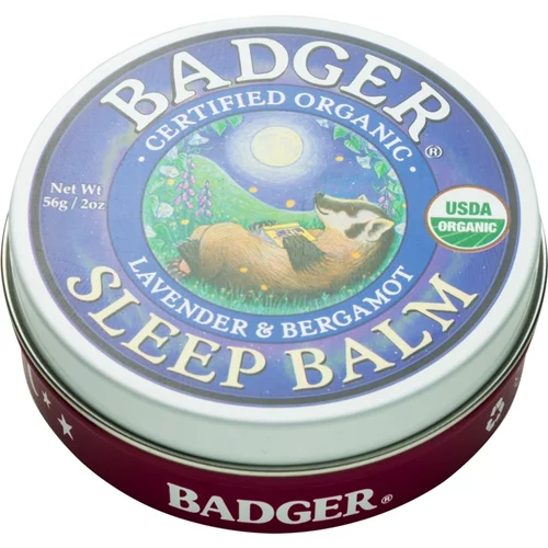 Badger Sleep balzam za miren spanec 56 g