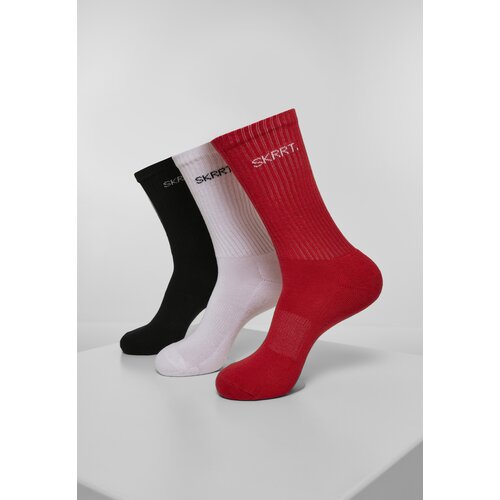 MT Accessoires SKRRT. 3-Pack Socks Red/White/Black Slike