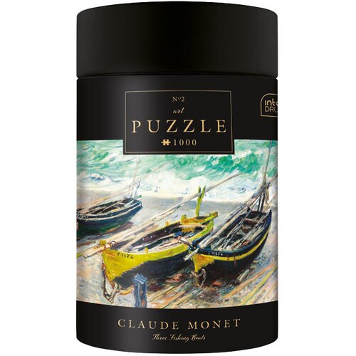 Puzzle 1000 KOM TUBA ART.2 CLAUDE MONET "THREE FISHING BOATS" INTERDRUK Cene