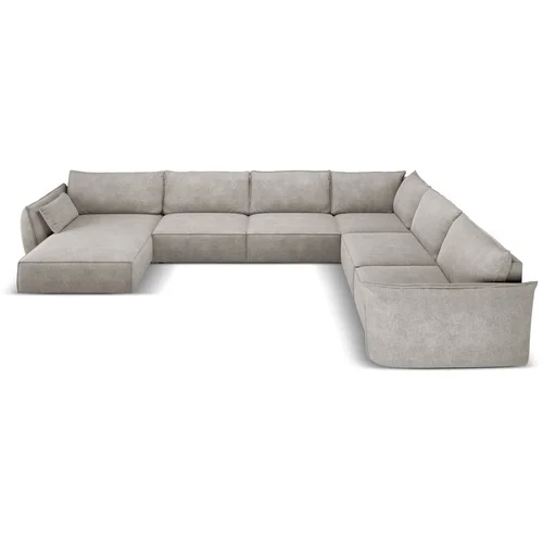 Mazzini Sofas Svetlo siv kotni kavč (desni kot) Vanda - Mazzini Sofas