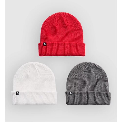 Burton Dnd 3 Pack Beanie graycl / gothgr / grnred Slike