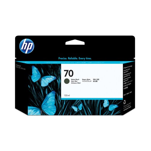 HP 70 original ink cartridge matte black standard capacity 130ml 1-pack with Vivera ink Cene